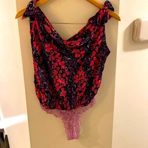 Free people blouse/bodysuit